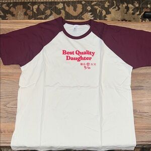 Best Quality Daughter Raglan T-Shirt
